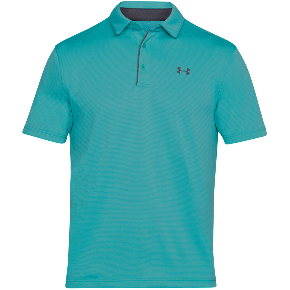 Under Armour Mens Golf Tech Wicking Textured Soft Light Polo Shirt - Picture 83 of 116