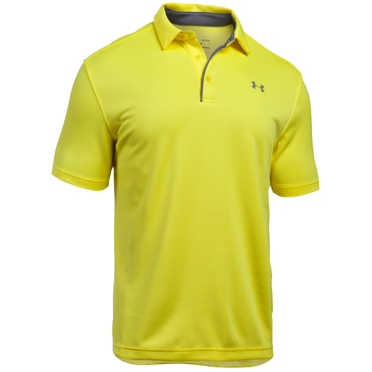 Under Armour Mens Golf Tech Wicking Textured Soft Light Polo Shirt - Picture 81 of 116