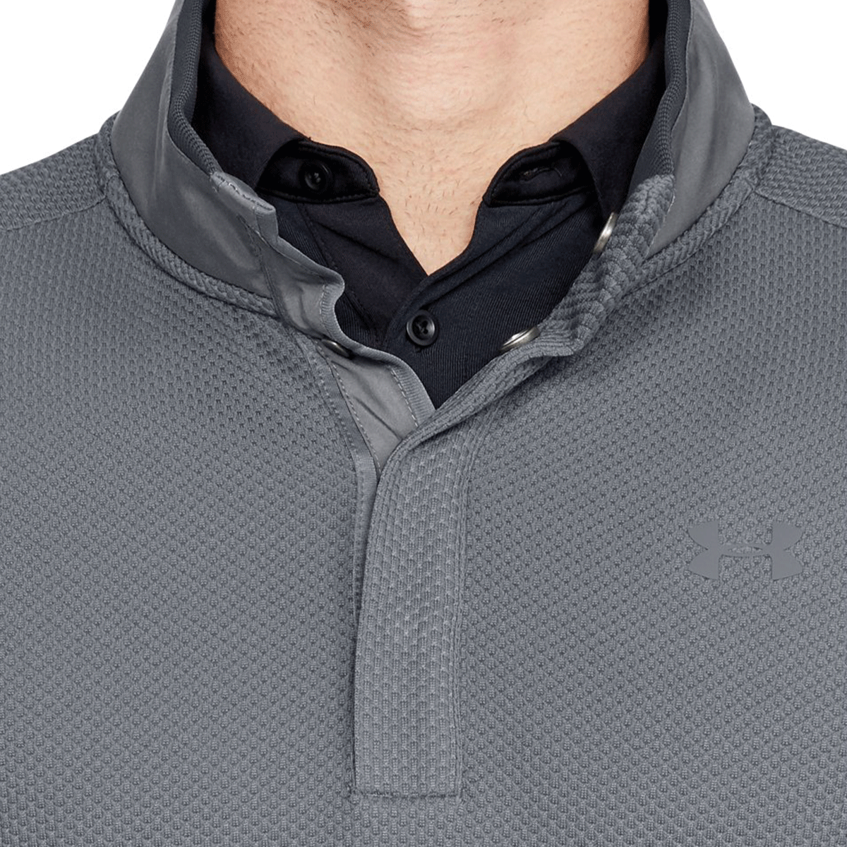 Under Armour Hombre Sweaterfleece Chasquear Burlarse Repele el Agua Jersey - Imagen 8 de 9