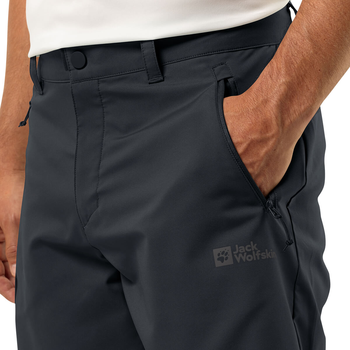 Jack Wolfskin Mens Active Track Stretch Hiking Shorts 30% OFF RRP - Picture 13 of 13
