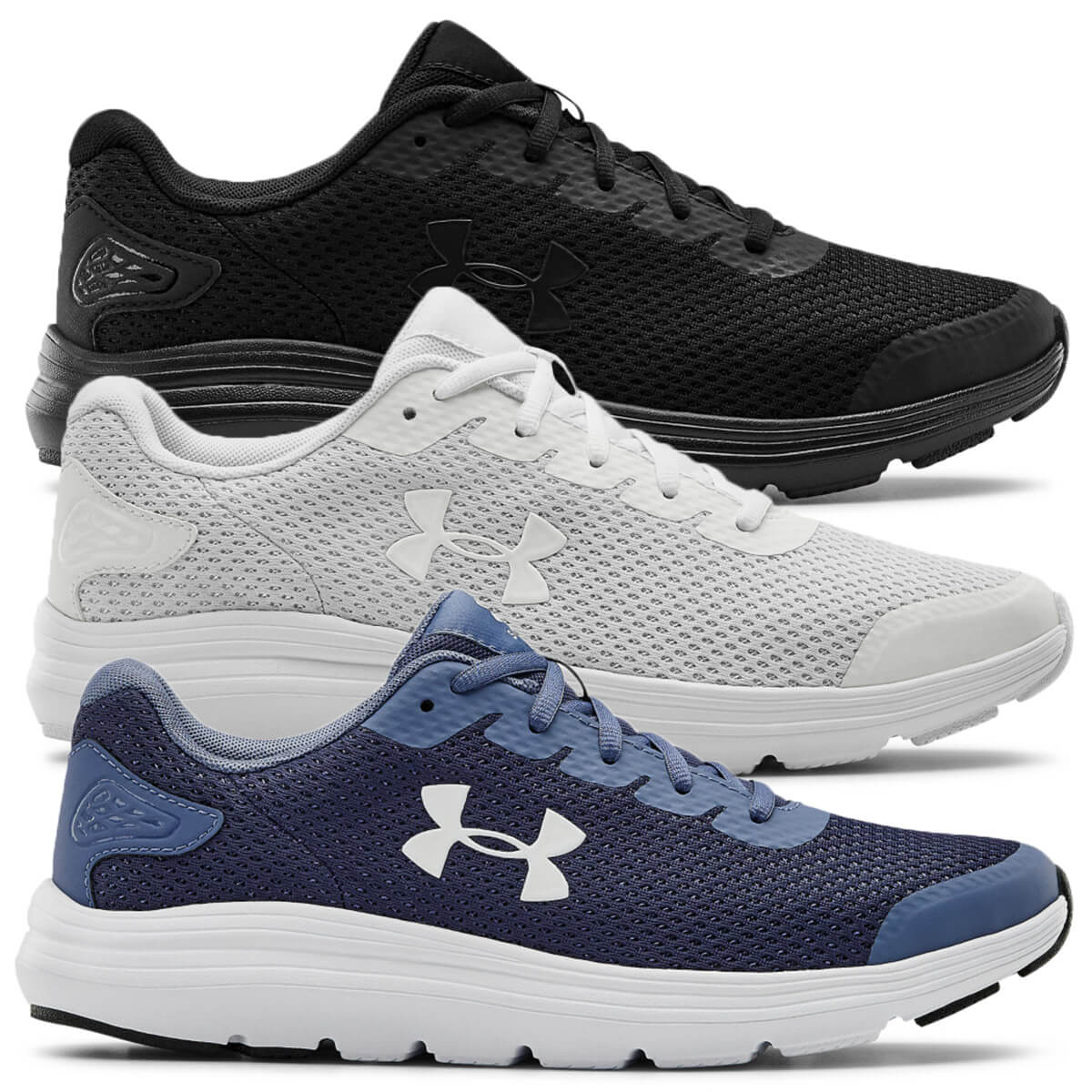 under armour cushioned running shoes
