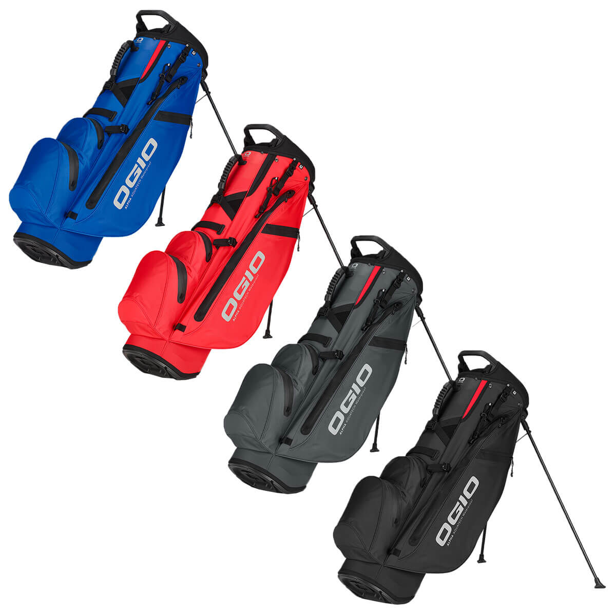 Ogio 2019 Alpha Aquatech Waterproof 14Way 5 Pocket Golf Stand Bag 38 OFF RRP eBay