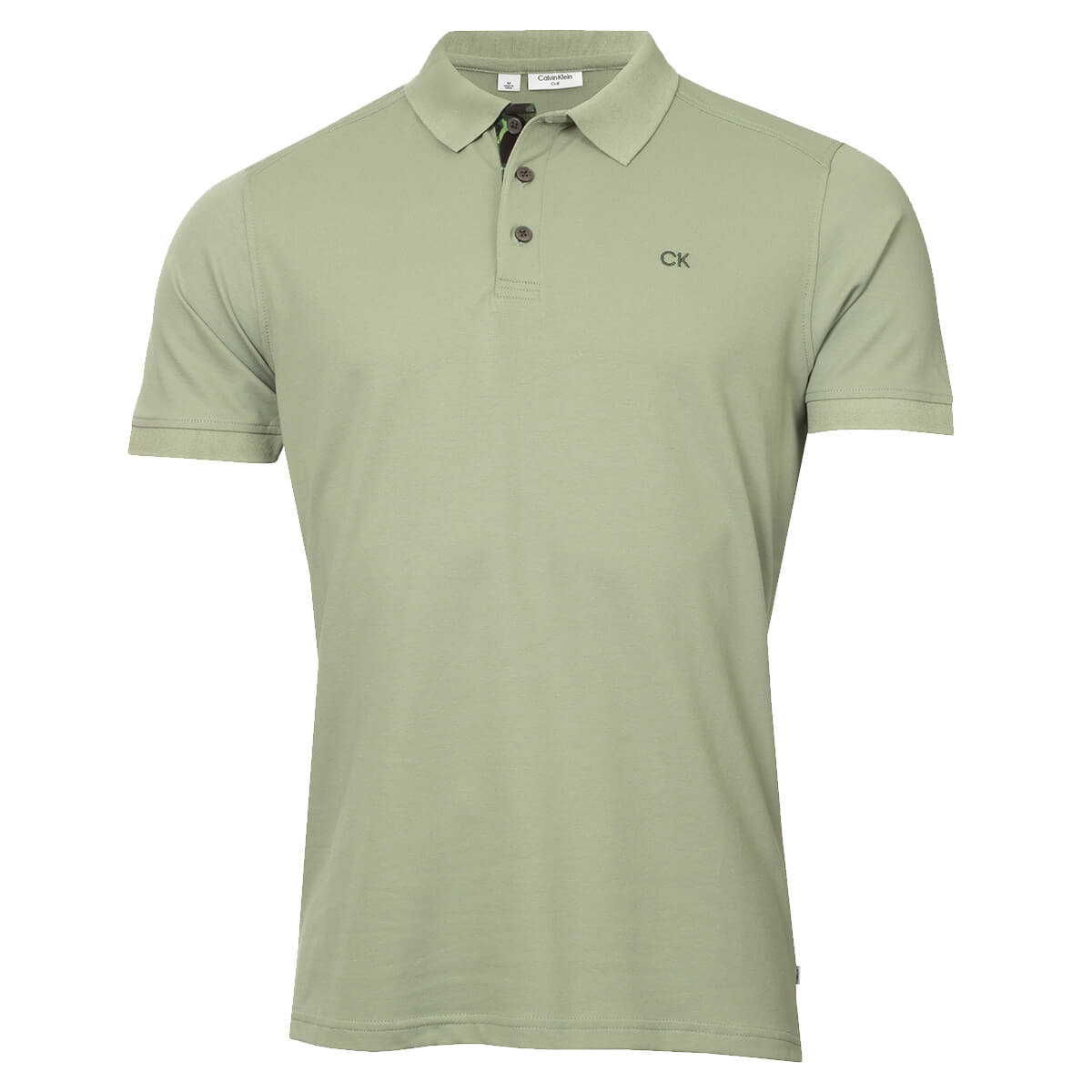Camisa polo de golf Calvin Klein para hombre 2025 Campus 3 botones cuello acanalado 29 % de descuento precio de venta sugerido por el fabricante - Imagen 58 de 81