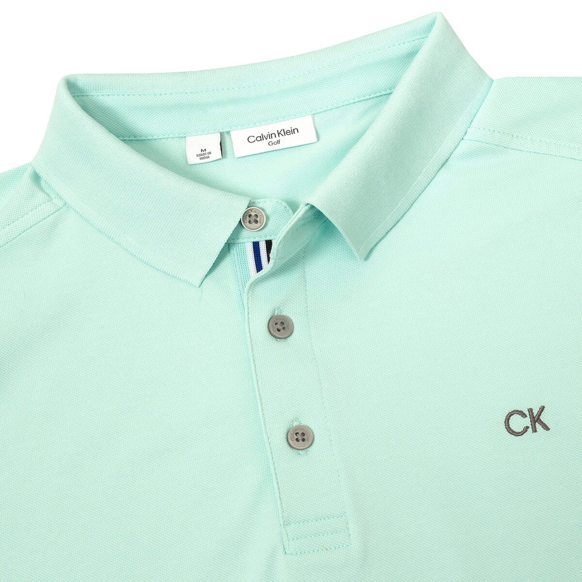 Camisa polo de golf Calvin Klein para hombre 2025 Campus 3 botones cuello acanalado 29 % de descuento precio de venta sugerido por el fabricante - Imagen 4 de 81