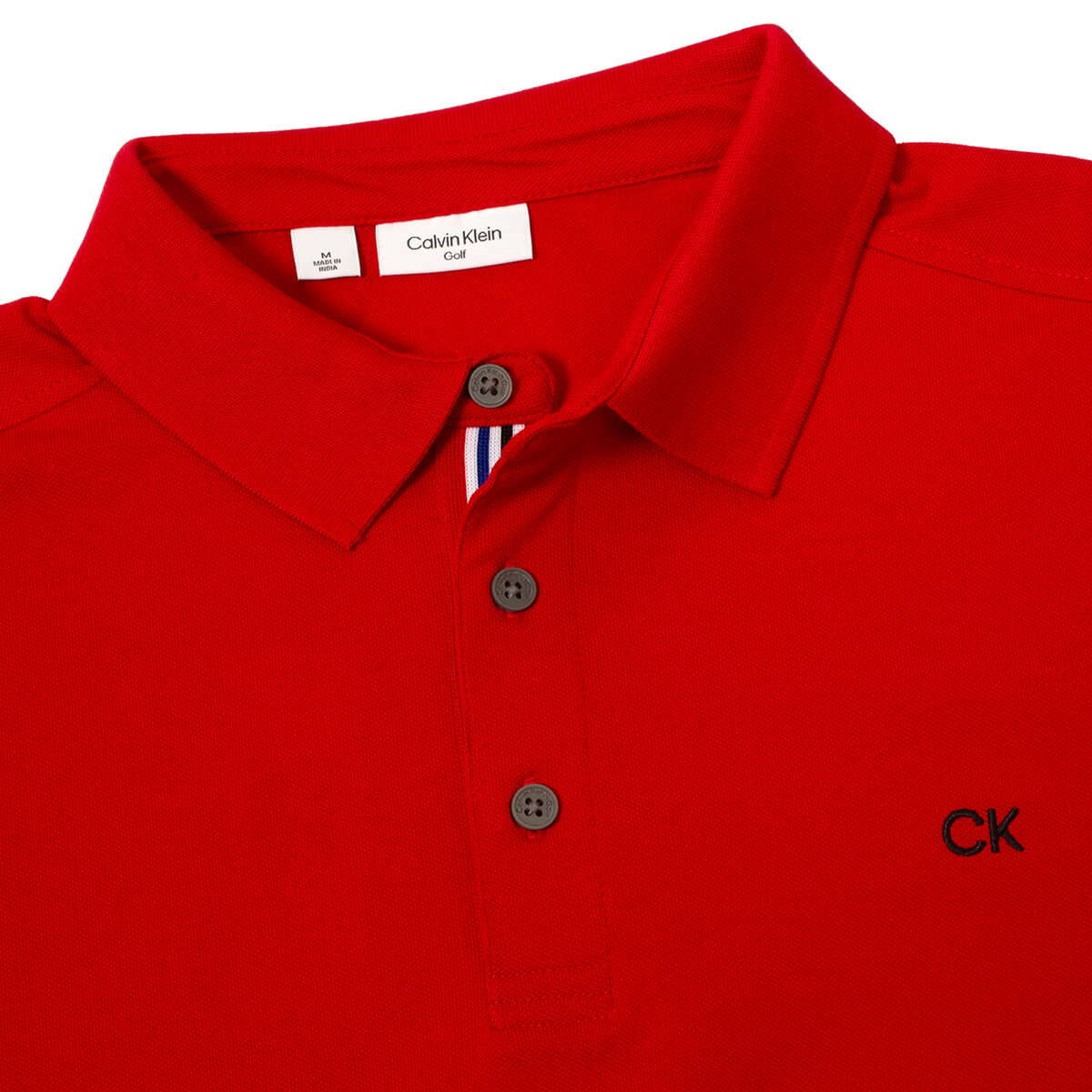 Camisa polo de golf Calvin Klein para hombre 2025 Campus 3 botones cuello acanalado 29 % de descuento precio de venta sugerido por el fabricante - Imagen 56 de 81