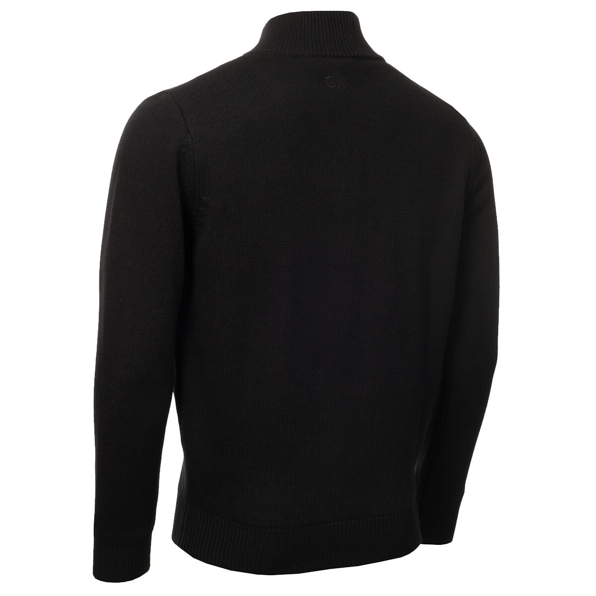 Calvin Klein Mens 2025 Lined Chunky Windproof Lined 1/2 Zip Sweater 38% OFF RRP - Picture 7 of 33