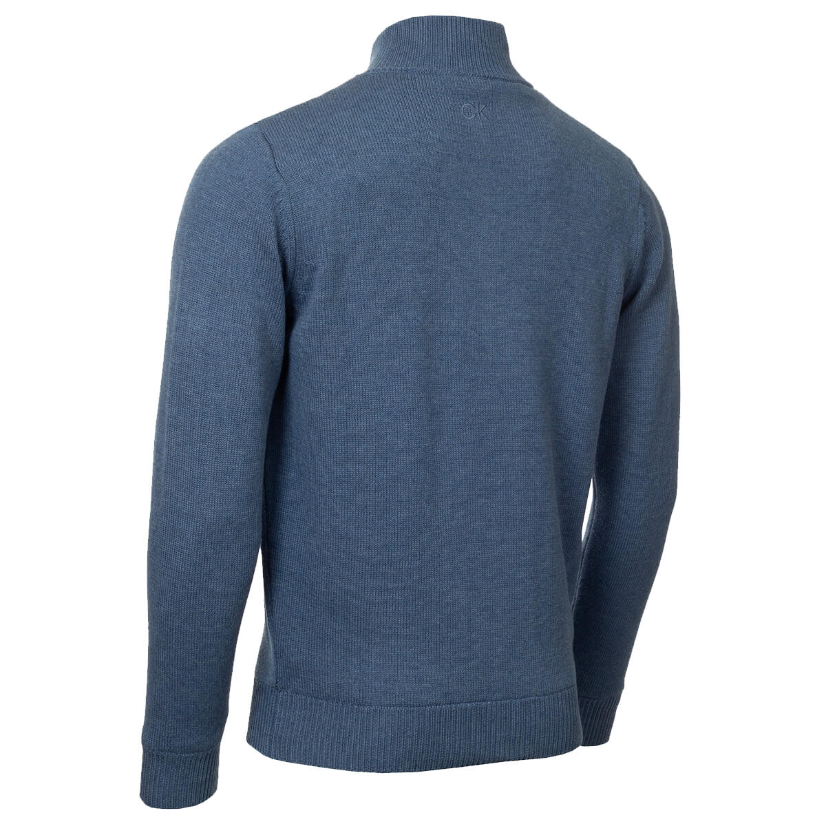 Calvin Klein Mens 2025 Lined Chunky Windproof Lined 1/2 Zip Sweater 38% OFF RRP - Picture 19 of 33