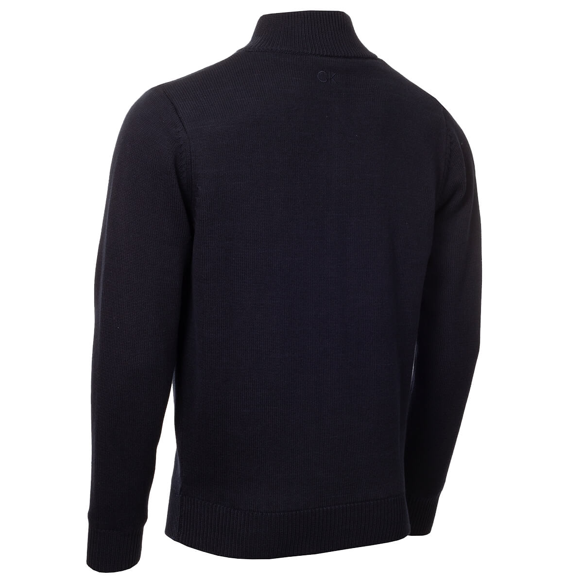 Calvin Klein Mens 2025 Lined Chunky Windproof Lined 1/2 Zip Sweater 38% OFF RRP - Picture 31 of 33