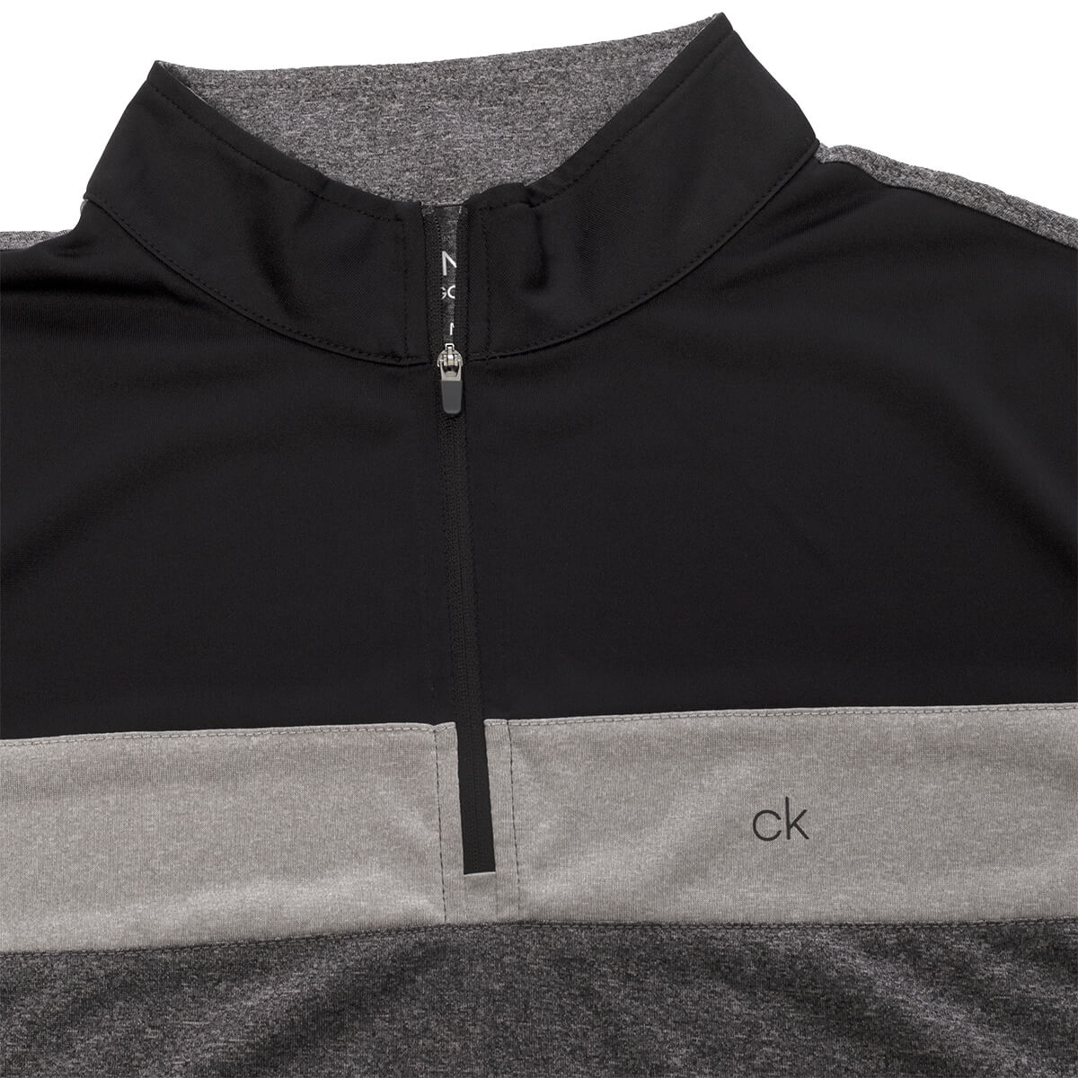 Calvin Klein Mens 2025 Smith River 1/4 Zip Wicking Golf Sweater 38% OFF RRP - Picture 7 of 10