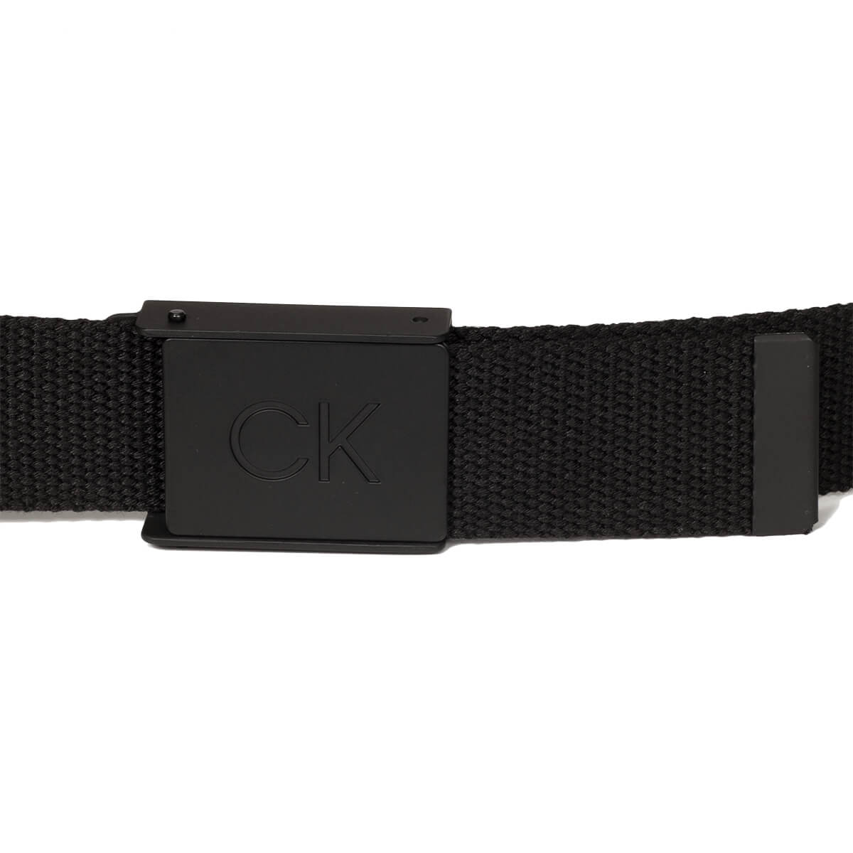 Cinturón de golf Calvin Klein para hombre 2024 CK monograma mate hebilla corte para adaptarse a talla única - Imagen 3 de 10