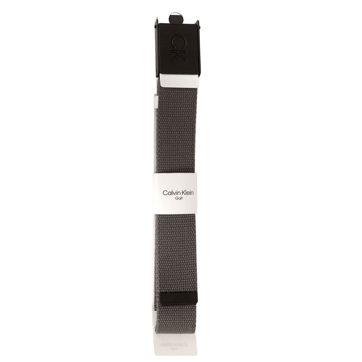 Cinturón de golf Calvin Klein para hombre 2024 CK monograma mate hebilla corte para adaptarse a talla única - Imagen 7 de 10