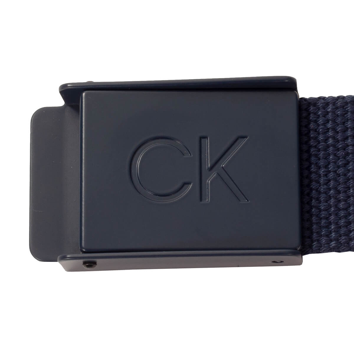 Cinturón de golf Calvin Klein para hombre 2024 CK monograma mate hebilla corte para adaptarse a talla única - Imagen 9 de 10