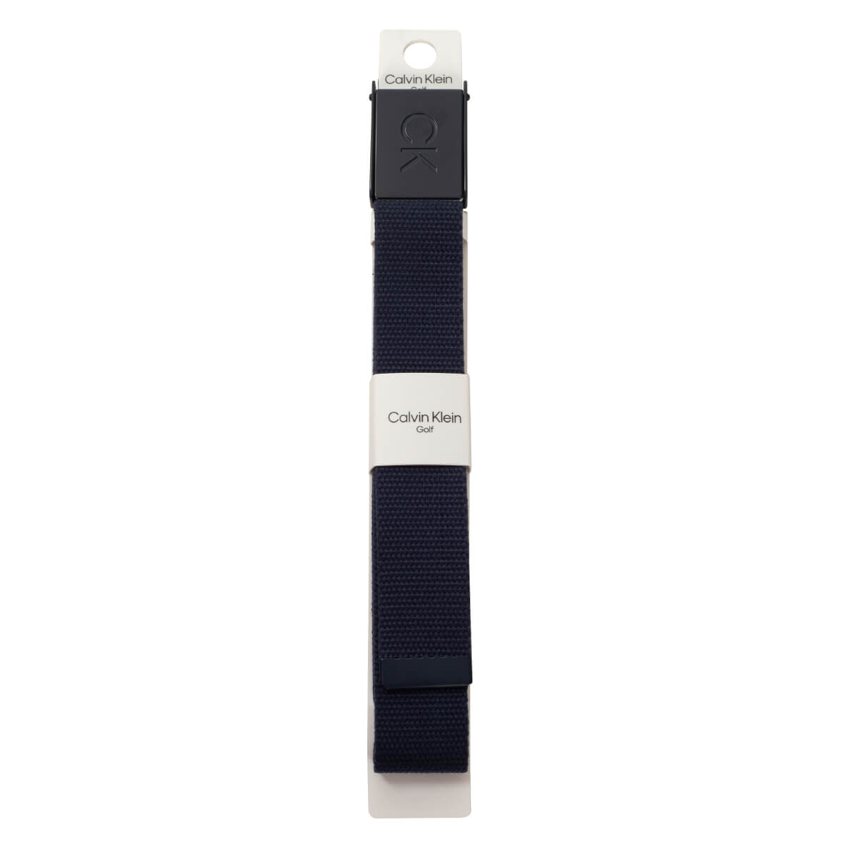Cinturón de golf Calvin Klein para hombre 2024 CK monograma mate hebilla corte para adaptarse a talla única - Imagen 10 de 10