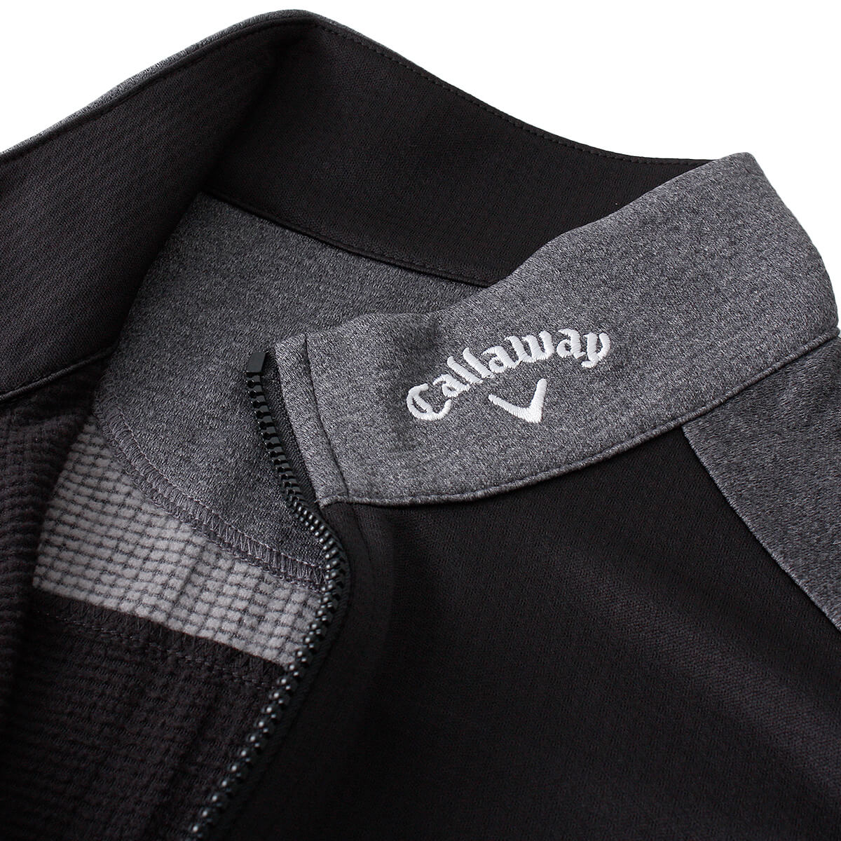 Callaway Golf Mens 2025 Ace Long Sleeve 1/4 Zip Waffle Sport Sweater 32% OFF RRP - Picture 4 of 9