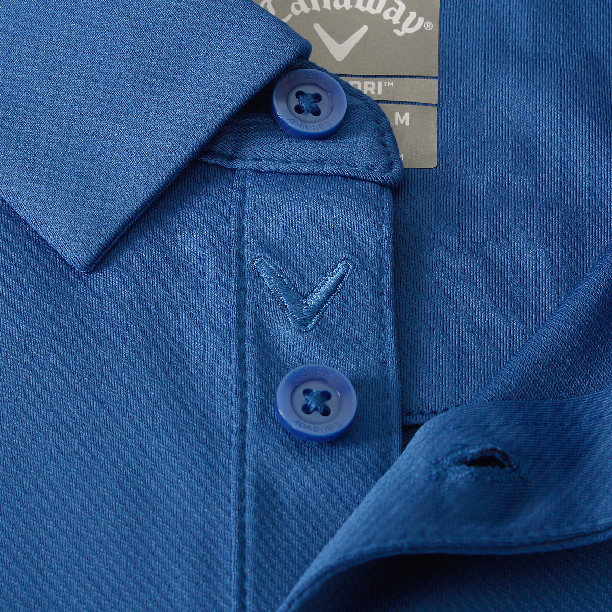 Callaway Golf Mens 2025 SwingTech Solid Stretch Moisture Wicking Polo Shirt - Picture 31 of 53