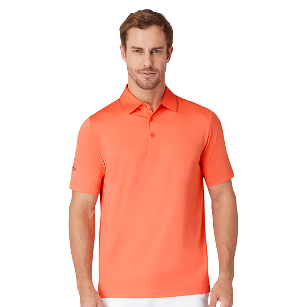 Callaway Golf Mens 2025 SwingTech Solid Stretch Moisture Wicking Polo Shirt - Picture 26 of 53