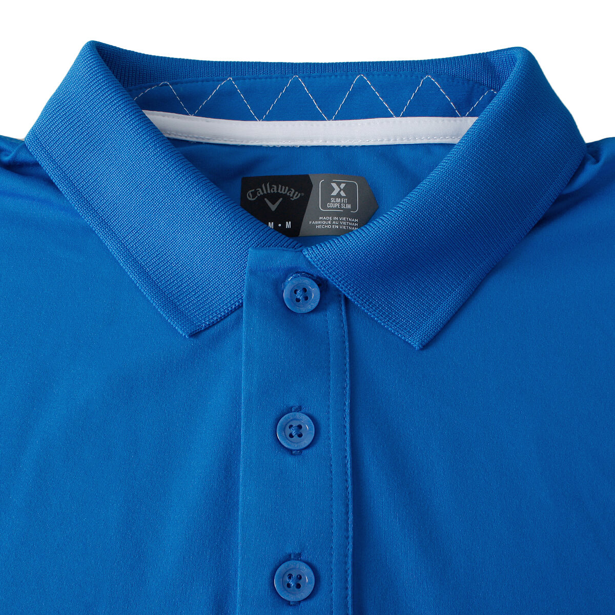Callaway Golf Mens Solid Ribbed Wicking Stretch Golf Polo Shirt 40% OFF RRP - Picture 29 of 29