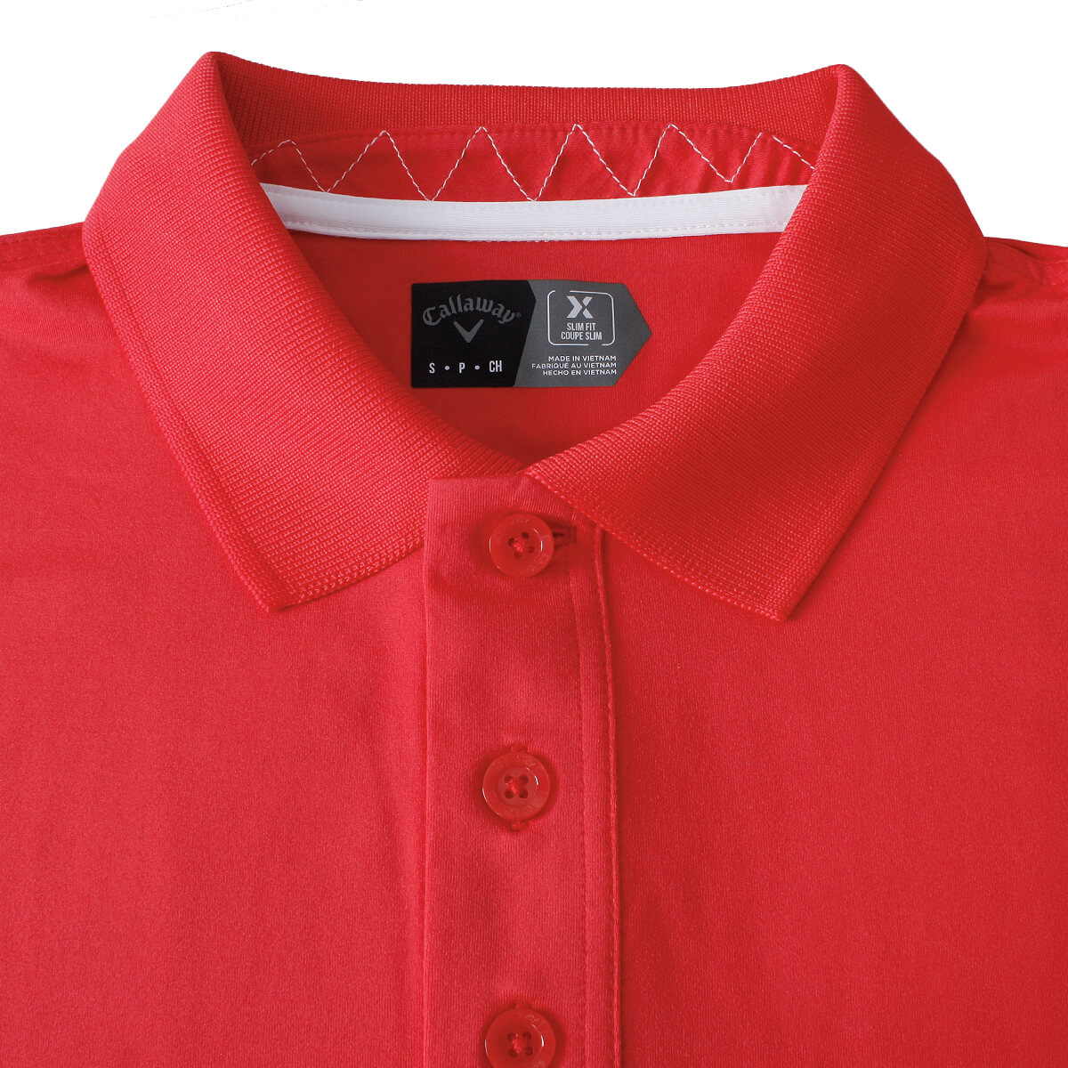 Callaway Golf Mens Solid Ribbed Wicking Stretch Golf Polo Shirt 40% OFF RRP - Picture 17 of 29