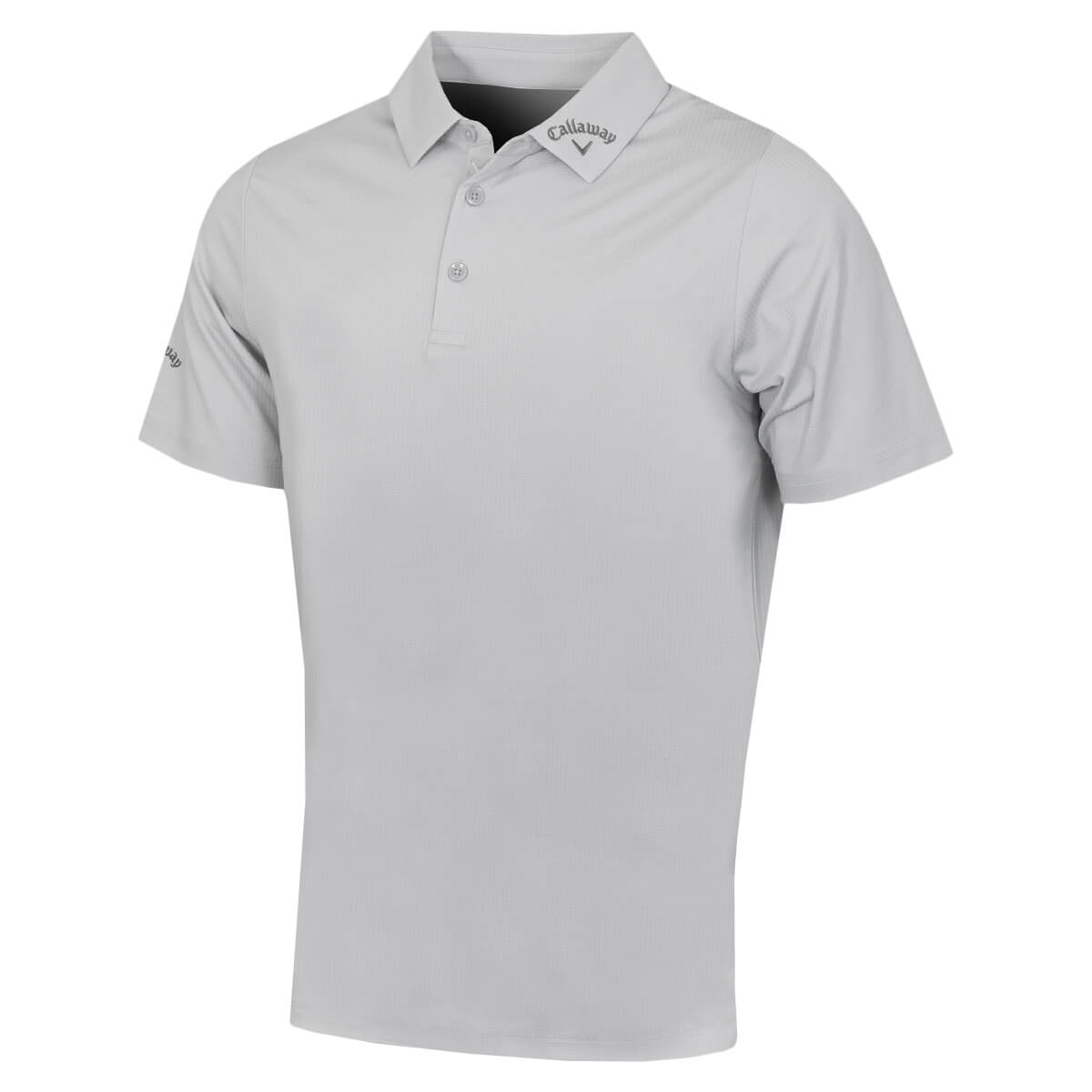 Callaway Golf Mens 2025 Classic Jacquard Stretch Moisture Wicking Polo Shirt - Picture 10 of 17