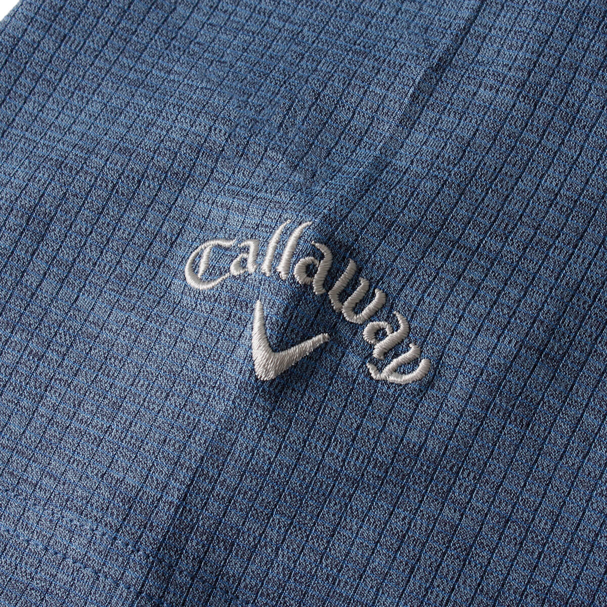 Callaway Golf Mens 2025 Classic Jacquard Stretch Moisture Wicking Polo Shirt - Picture 17 of 17