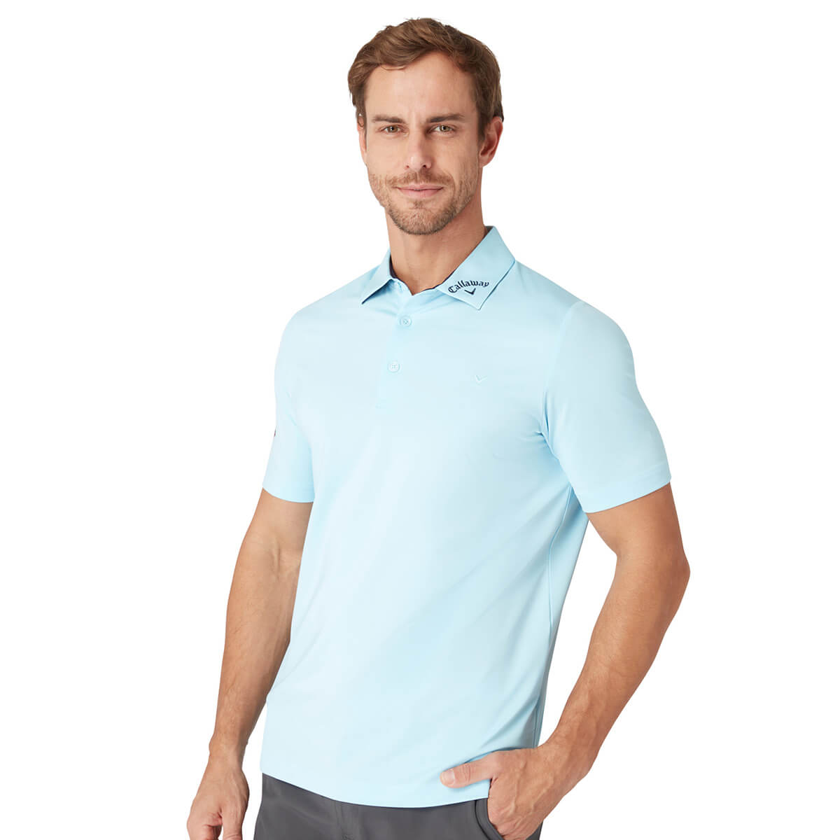 Callaway Golf Mens 2025 Chev Odyssey Moisture Wicking Recycled Polo Shirt - Picture 4 of 25