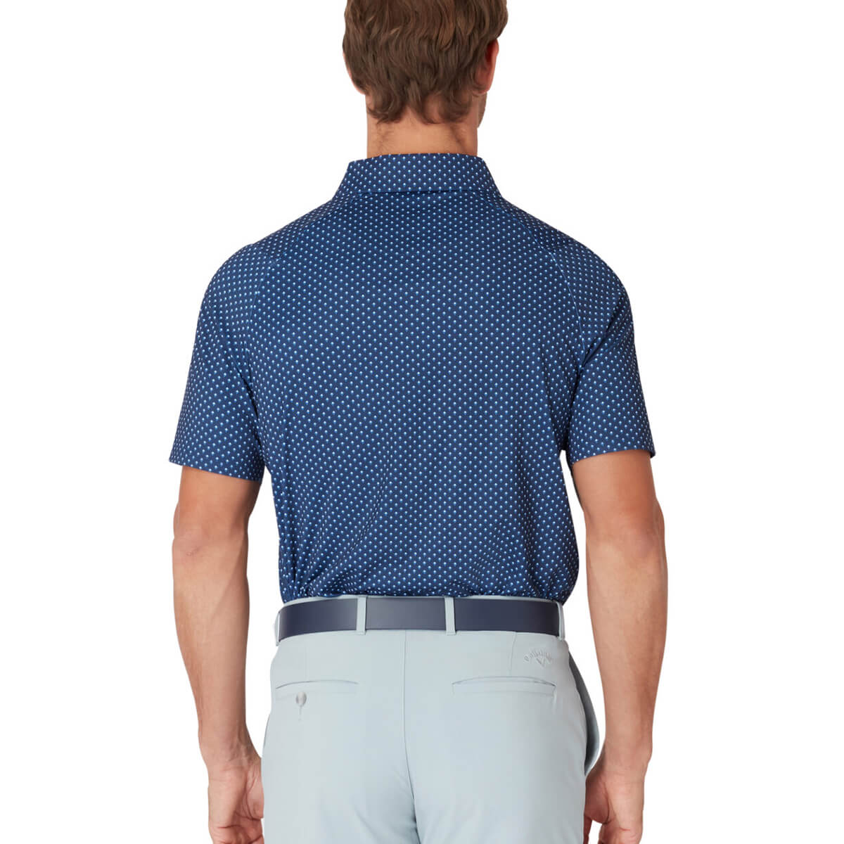 Callaway Golf Mens Golf Trademark Printed Wicking Polo Shirt 33% OFF RRP - Picture 2 of 13