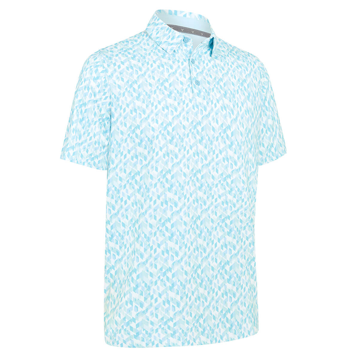 Callaway Golf Mens 2025 Kaleidoscope Chev Wicking Golf Polo Shirt 32% OFF RRP - Picture 2 of 9