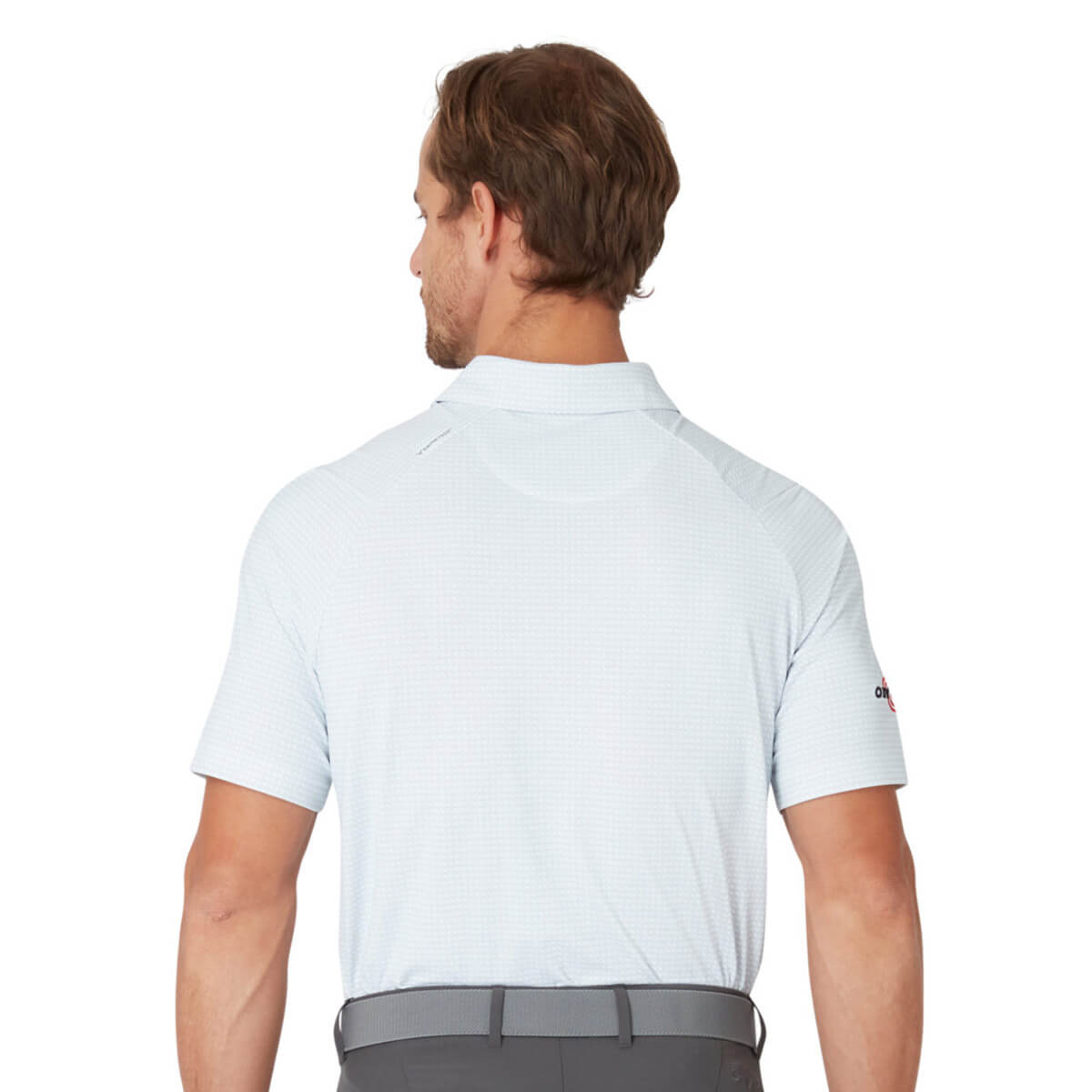 Callaway Golf Mens 2025 Odyssey Print Moisture Wicking Stretch Golf Polo Shirt - Picture 5 of 9