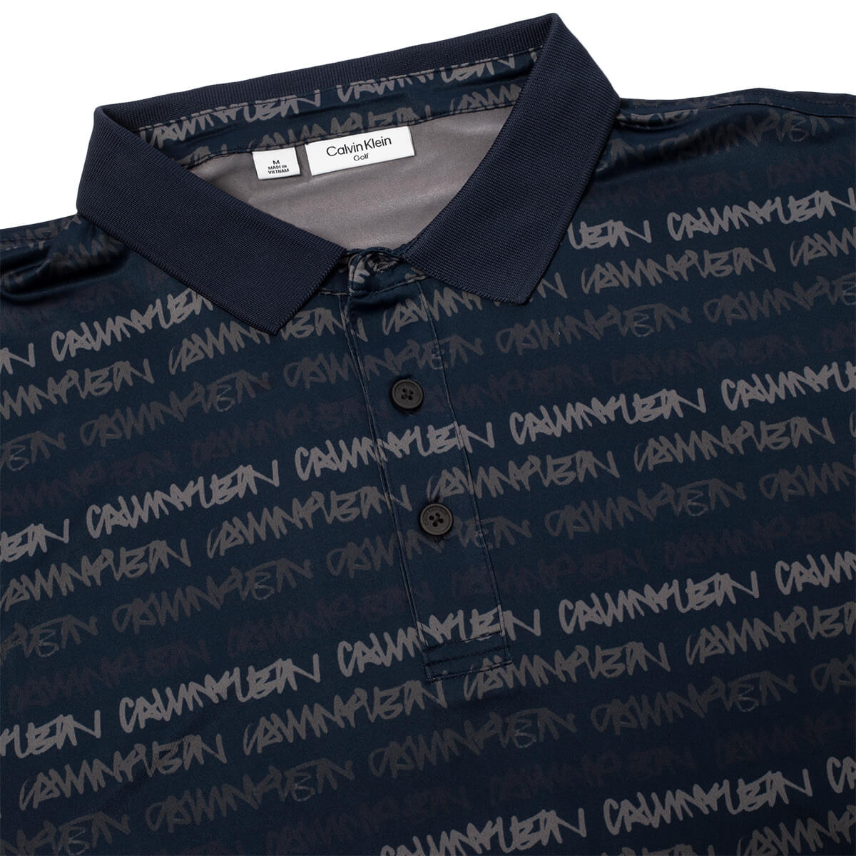 Calvin Klein Herren Signature Recycled Feuchtigkeitsableitendes Golf Poloshirt - Bild 12 von 17