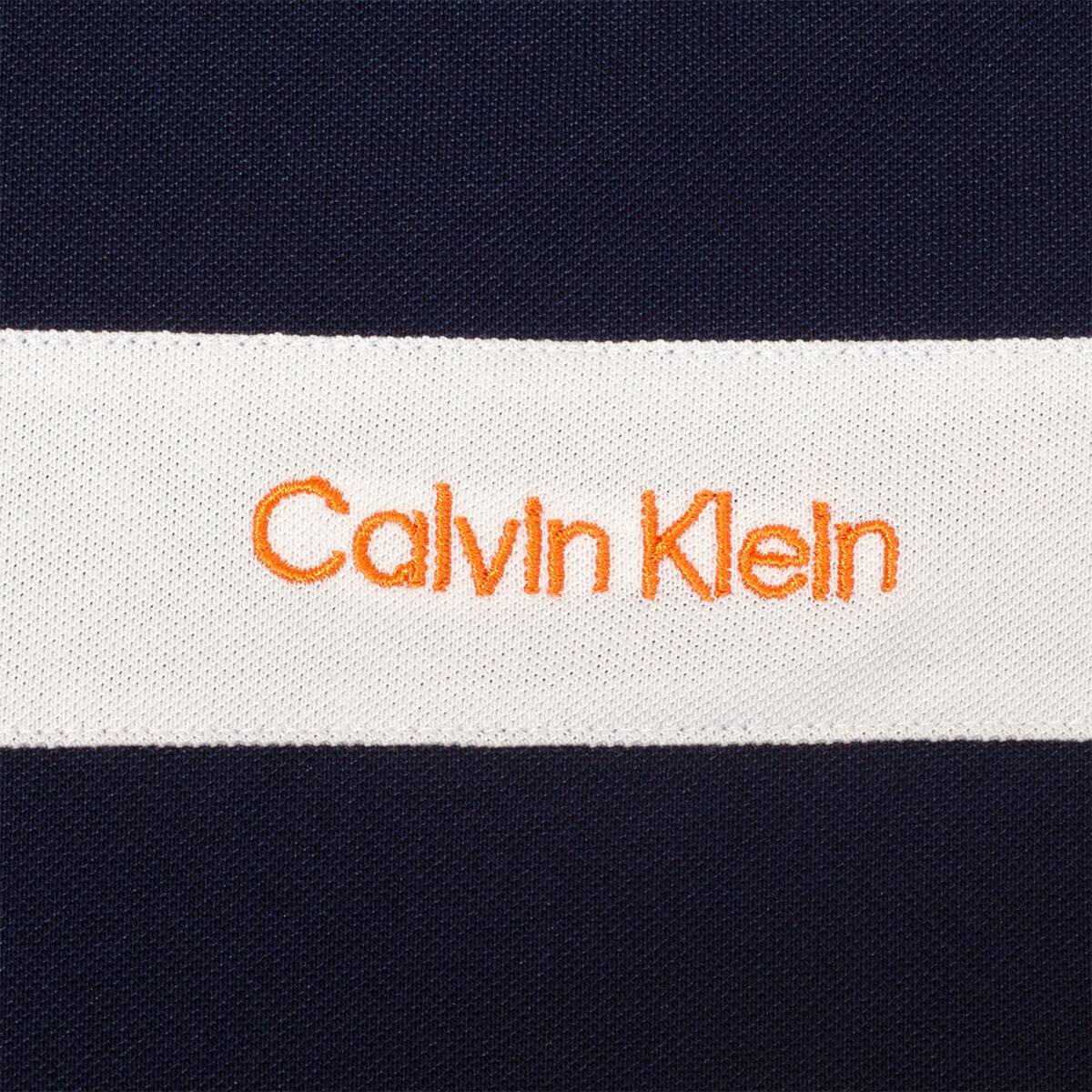 Calvin Klein Mens Hubbard Mositure Wicking Long Sleeve Hybrid Polo Shirt - Picture 4 of 7