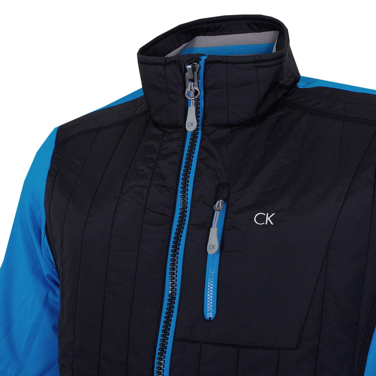 calvin klein golf padded jacket