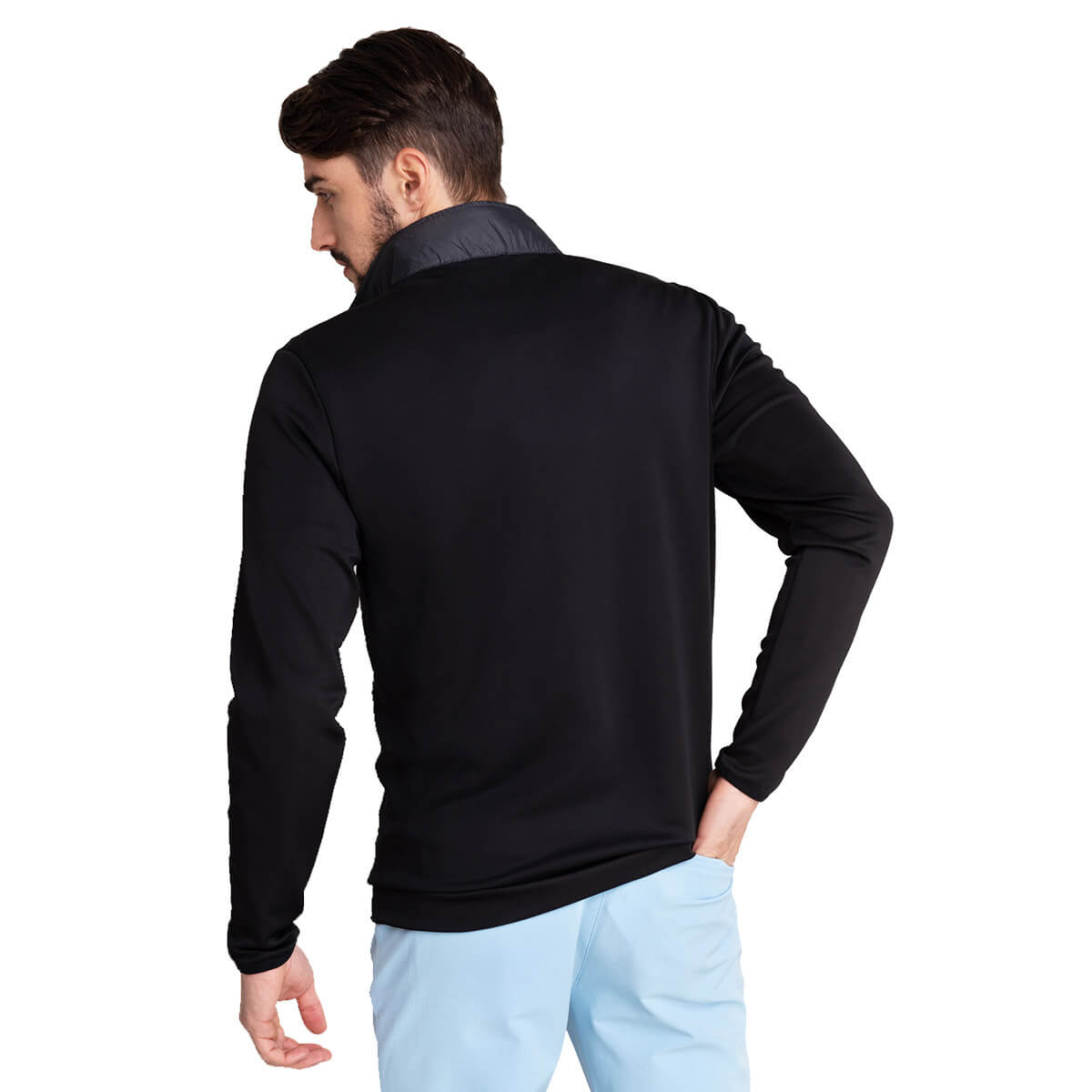 Calvin Klein Mens Shalex Half Zip Lightweight Insulated Golf Sweater eBay