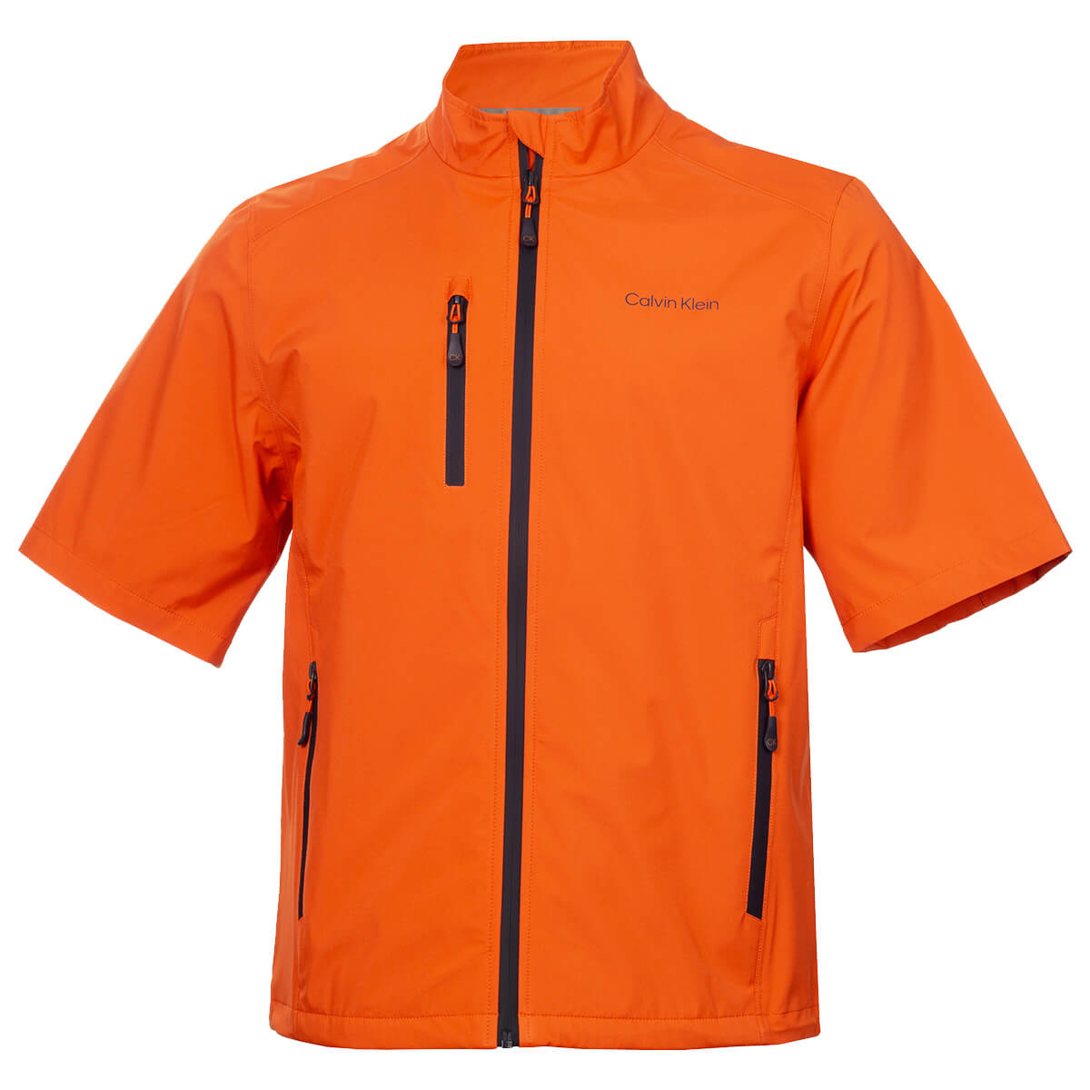 Calvin Klein Herren 2026 Acres Kurzarm Atmungsaktiv Wasserdicht Golfjacke