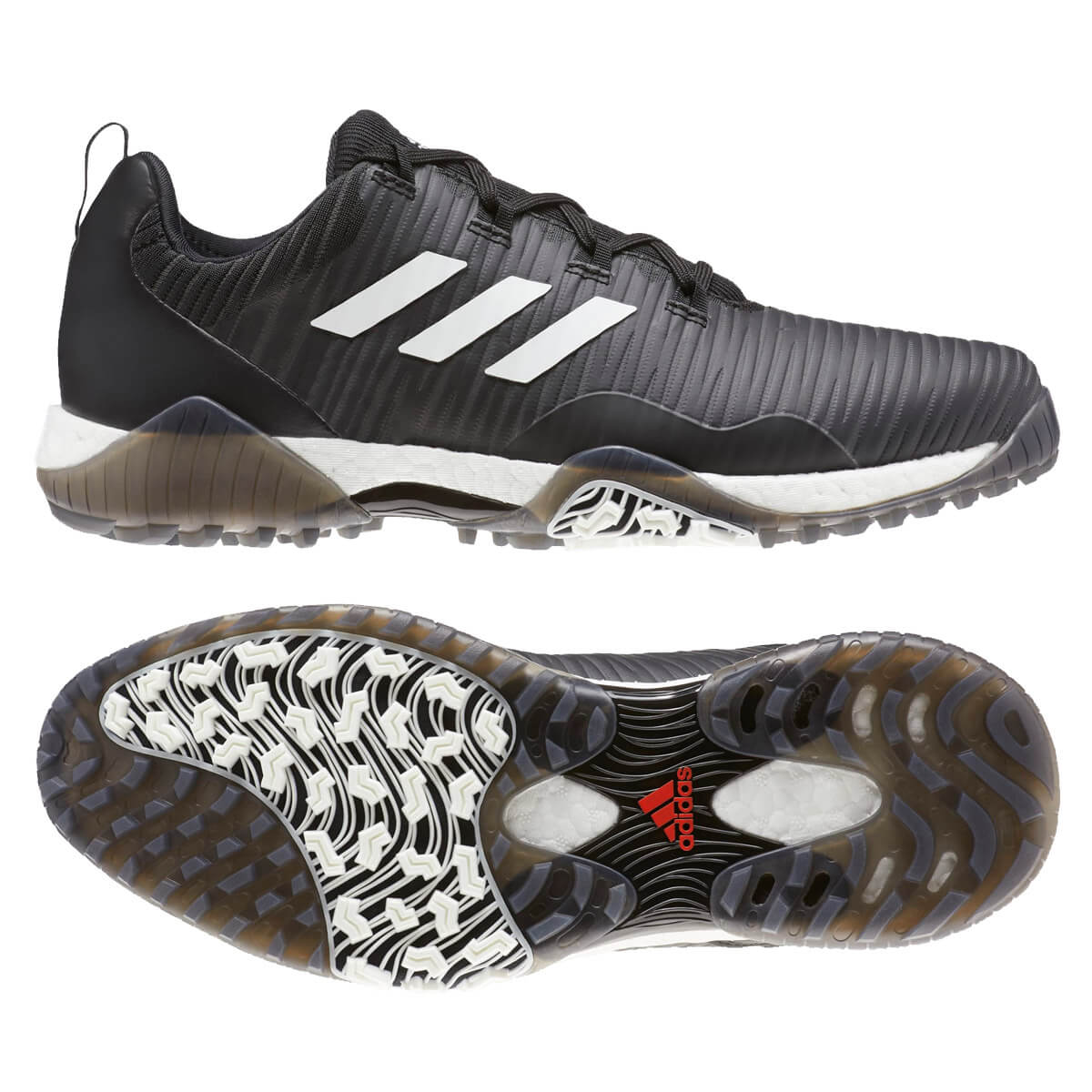 adidas Golf Mens Code Chaos Waterproof Lightweight Lace Up