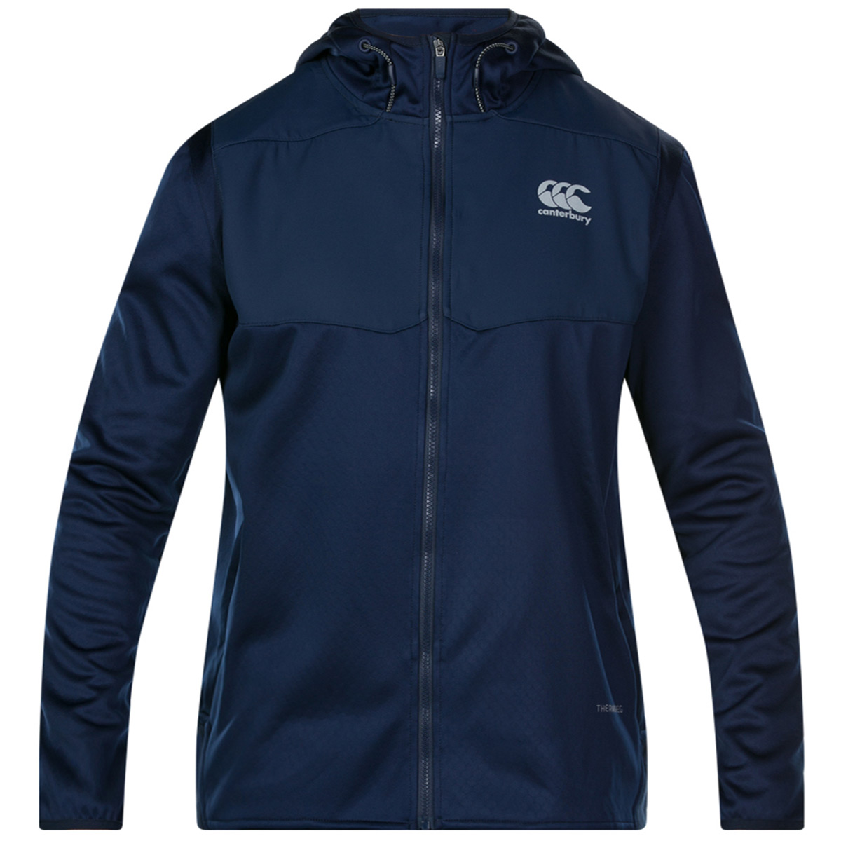 Canterbury Mens Thermoreg Spacer Fleece Zip Training Jumper Hoodie 25