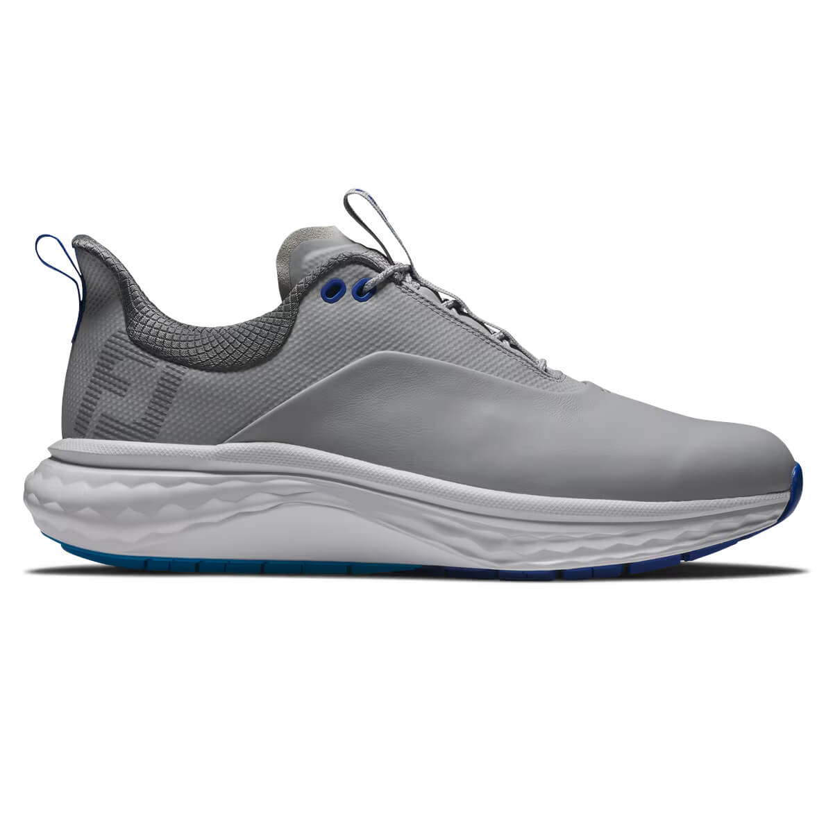 Footjoy Mens FJ Quantum Leather Blend Waterproof Spikeless Golf Shoes