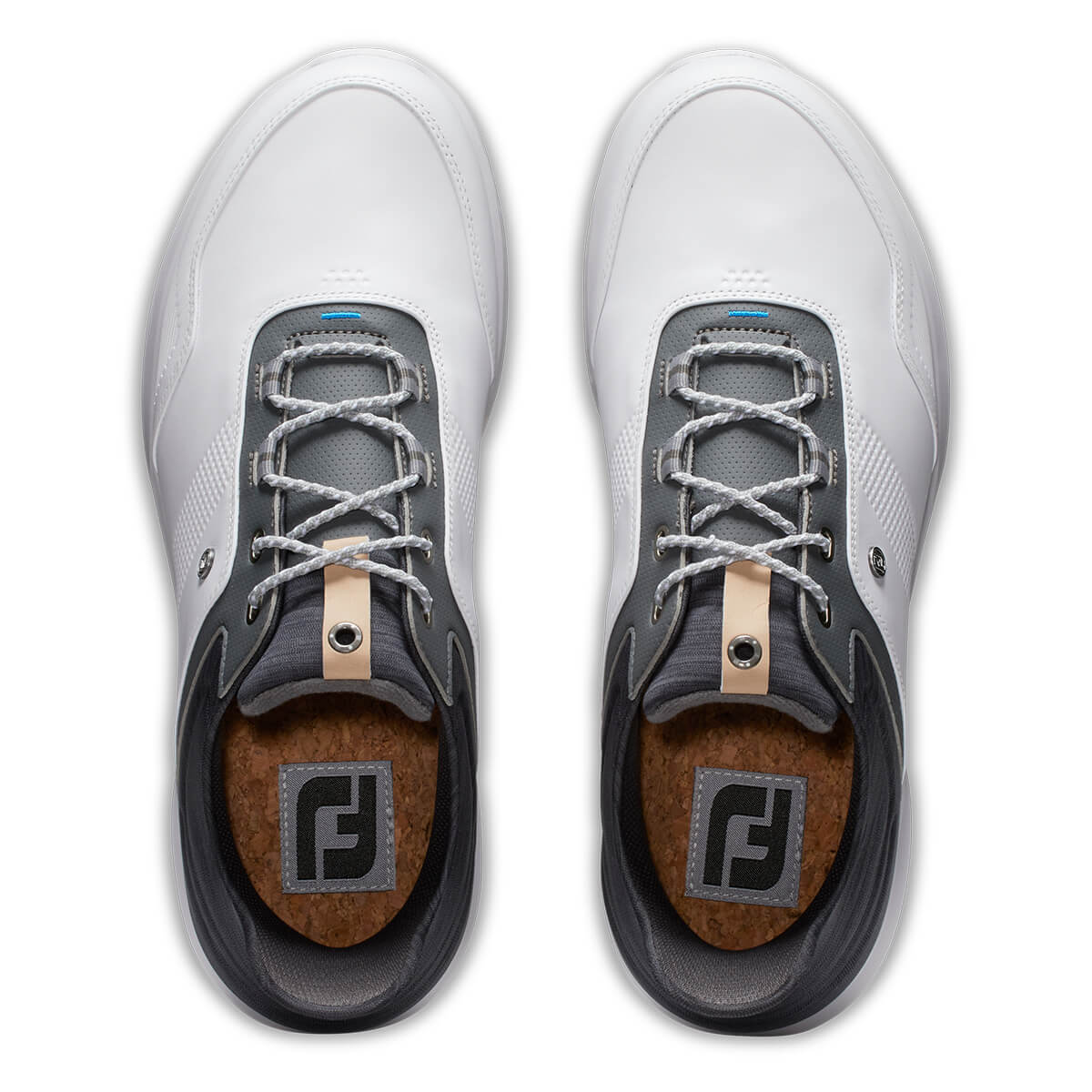 FootJoy Mens Stratos Waterproof StratoFoam Spikeless Leather Golf Shoes - Picture 12 of 13
