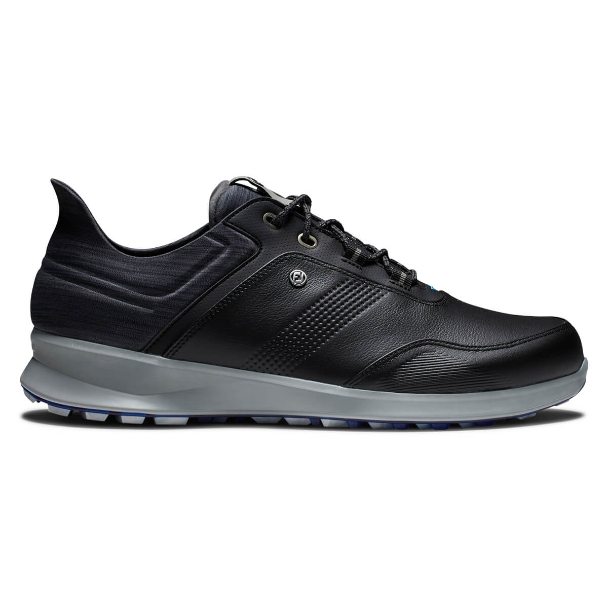 FootJoy Mens Stratos Waterproof StratoFoam Spikeless Leather Golf Shoes - Picture 2 of 13