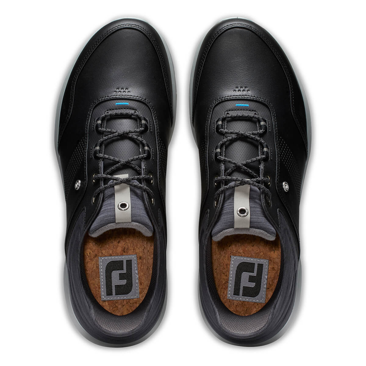 FootJoy Mens Stratos Waterproof StratoFoam Spikeless Leather Golf Shoes - Picture 4 of 13