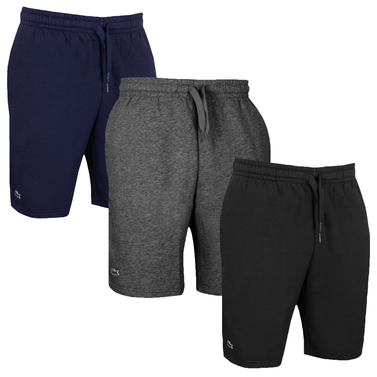 Lacoste Mens 2019 Sport Fleece Brushed Tennis Training Classic Shorts