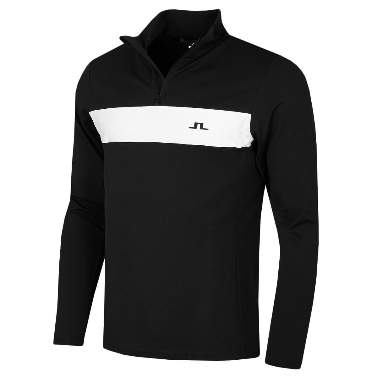 J.Lindeberg Herren 2025 Kleie Mittelschicht Brust Streifen Golf Reißverschluss Pullover 30 % RABATT UVP - Bild 6 von 17