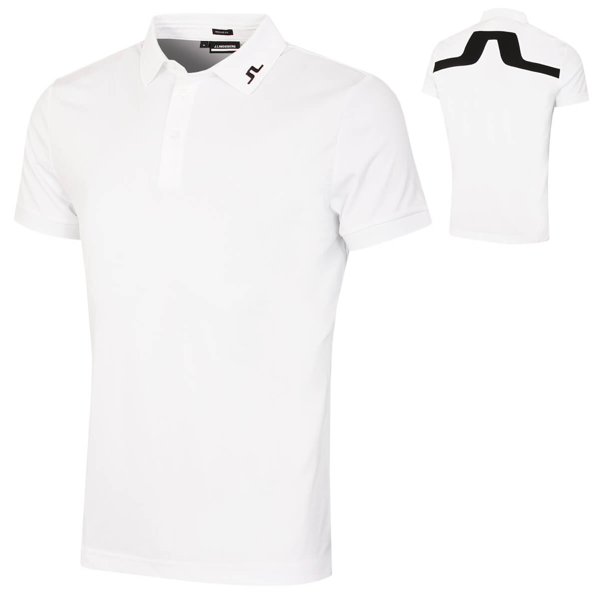 J.Lindeberg Mens KV Regular Fit 4-Way Stretch Golf Polo Shirt - Picture 22 of 25