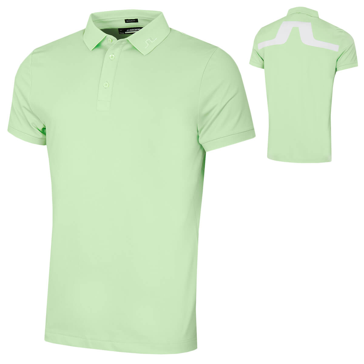 J.Lindeberg Mens KV Regular Fit 4-Way Stretch Golf Polo Shirt - Picture 14 of 25