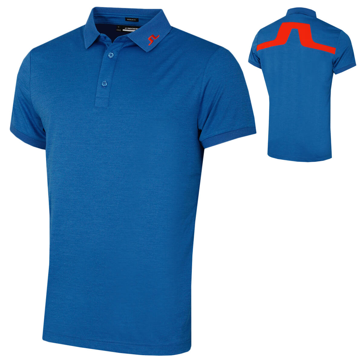 J.Lindeberg Mens KV Regular Fit 4-Way Stretch Golf Polo Shirt - Picture 10 of 25