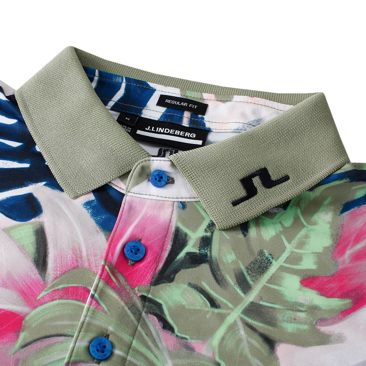 J.Lindeberg Herren Tour Tech Reg Fit Print Stretch Golf Polo Shirt 38 % Rabatt UVP - Bild 4 von 21