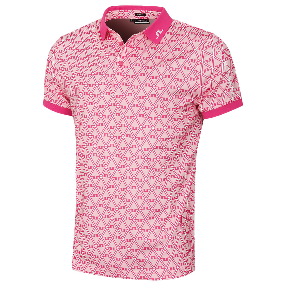 J.Lindeberg Herren Tour Tech Reg Fit Print Stretch Golf Polo Shirt 38 % Rabatt UVP - Bild 10 von 21