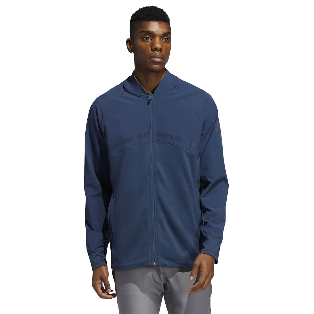adidas Golf Mens Hybrid Full Zip 