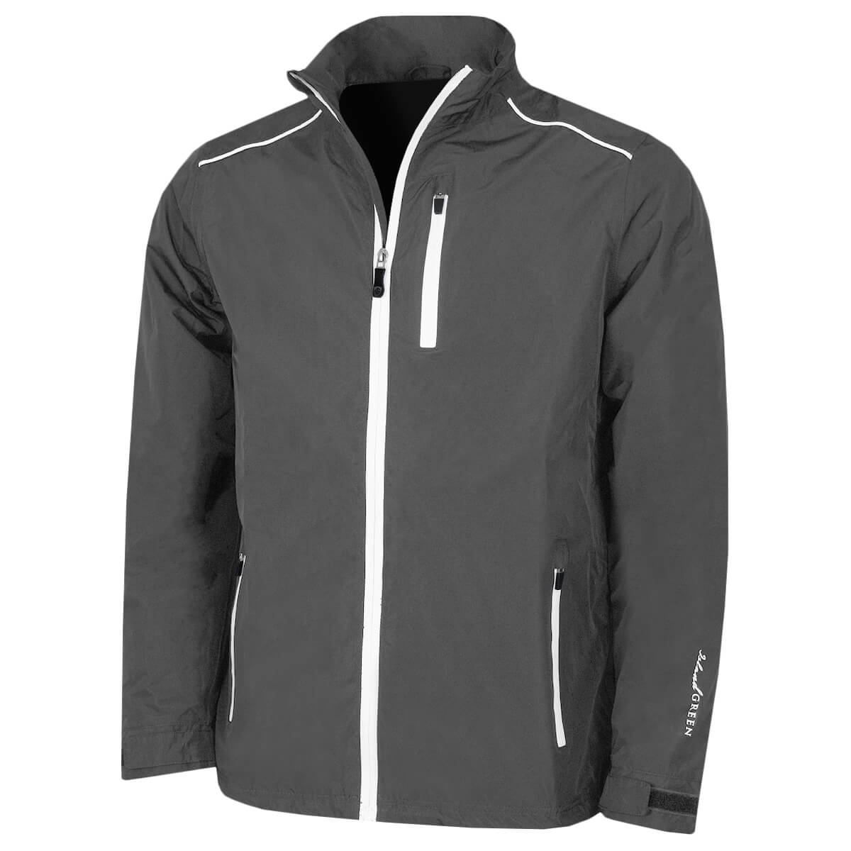 Island Green Mens 2022 Golf Full Zip 