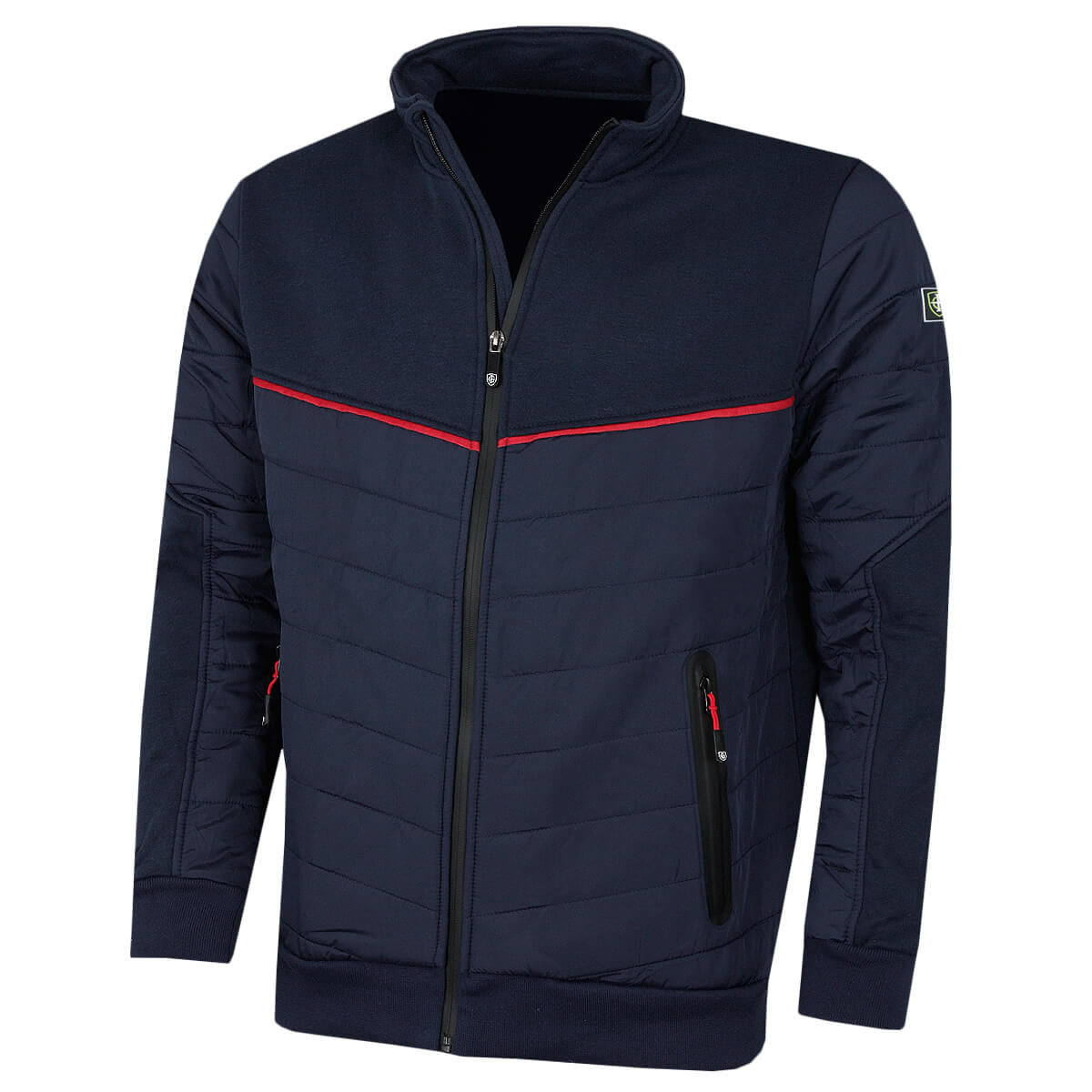 Island Green Mens Full Zip Hybrid Golf Jacket 44% OFF RRP