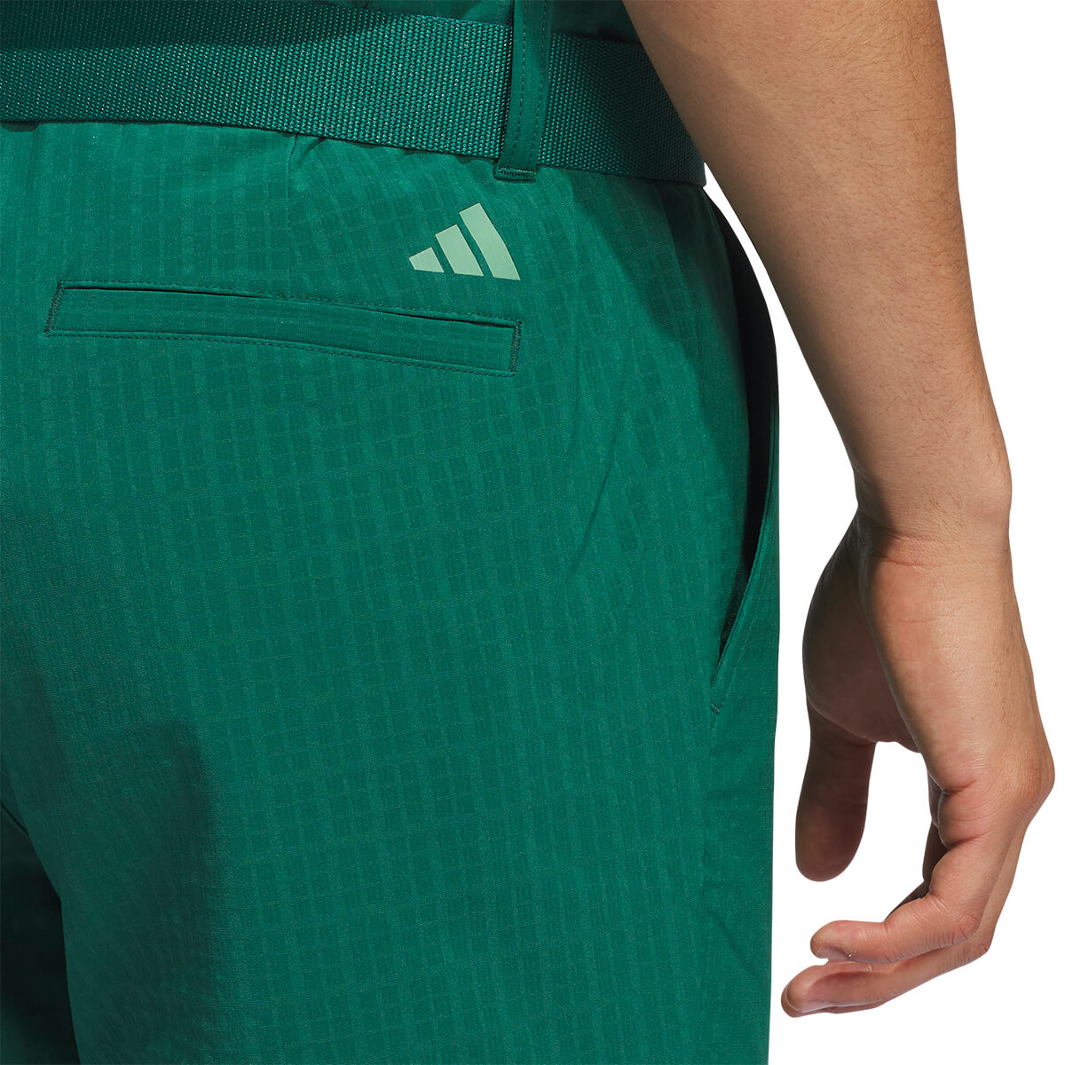 adidas Golf Mens 2025 Fall Weight Durable Water Repellent Fleece Lined Trousers - Picture 7 of 8